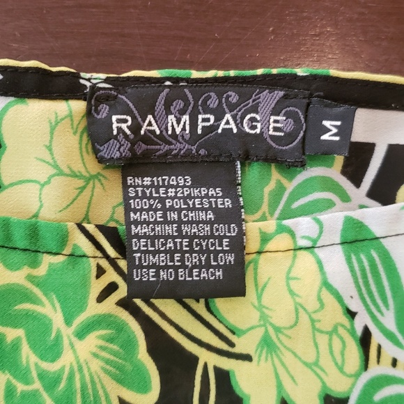 Rampage Floral Shirt (Macys) - Picture 2 of 7